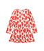 Tea Collection Pleated Skater Dress - Marbled Hearts