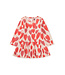 Tea Collection Baby Pleated Skater Dress - Marbled Hearts