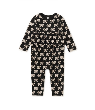 Tea Collection Pretty Peplum Baby Romper - Petit Ribbon