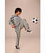 Tea Collection Stripe Popover - Heather Gray