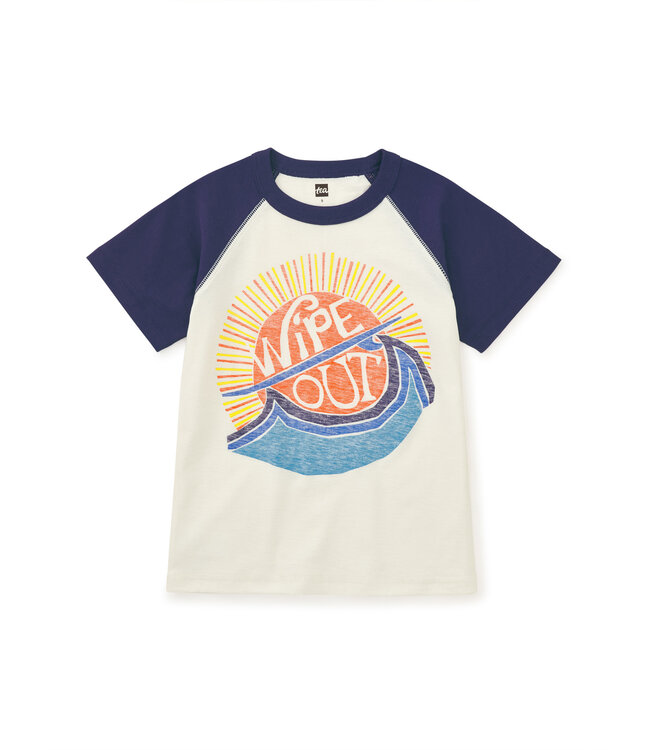 Tea Collection Wipe Out Raglan Tee