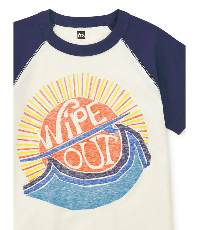 Tea Collection Wipe Out Raglan Tee
