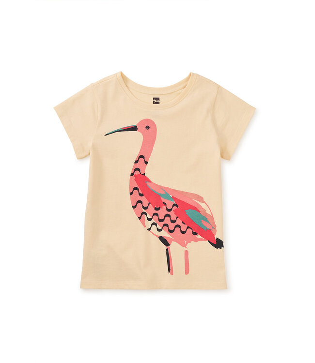 Tea Collection Scarlet Ibis Graphic Tee