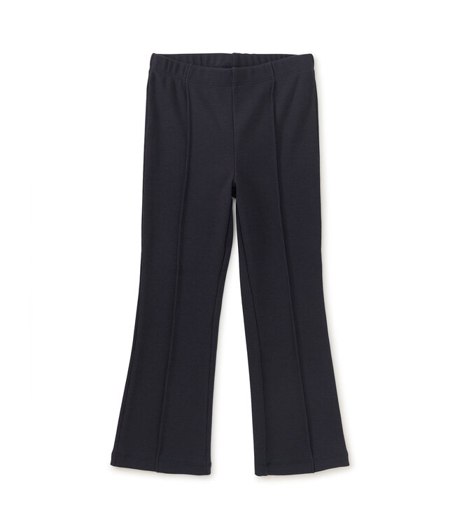 Tea Collection Ribbed Flare Pants - Indigo