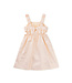Tea Collection Sparkle Cut-Out Dress - Metallic Gold