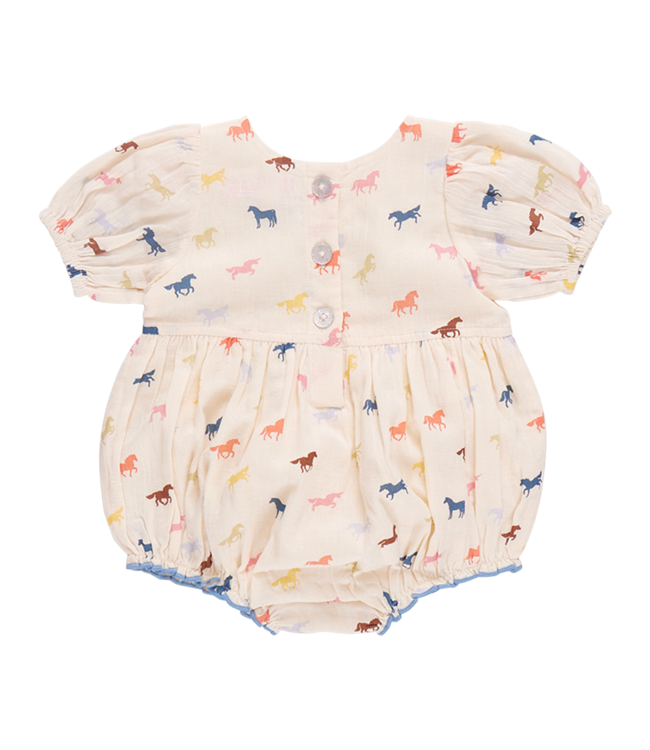 Pink Chicken Charlie Bubble - Multi Tiny Horses