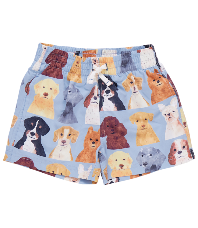 Pink Chicken Swim Trunks