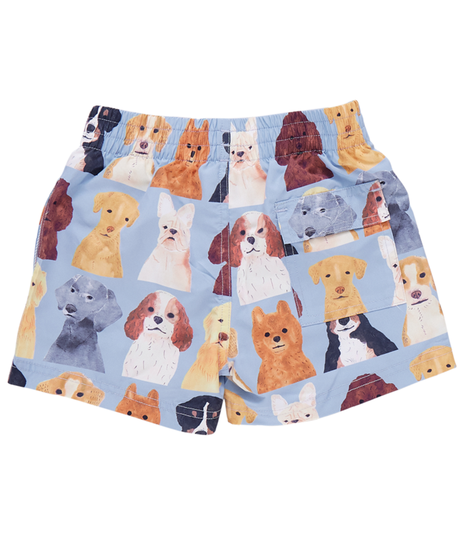 Pink Chicken Swim Trunks