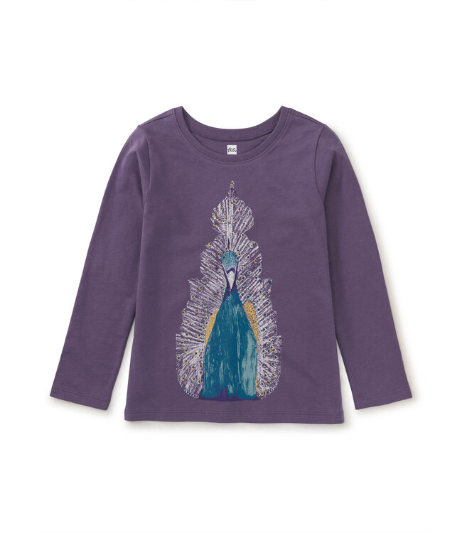 Tea Collection Nihat's Peacock Graphic Tee