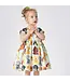 Pink Chicken Adaline Baby Dress Set - Light Blue Watercolor Dogs