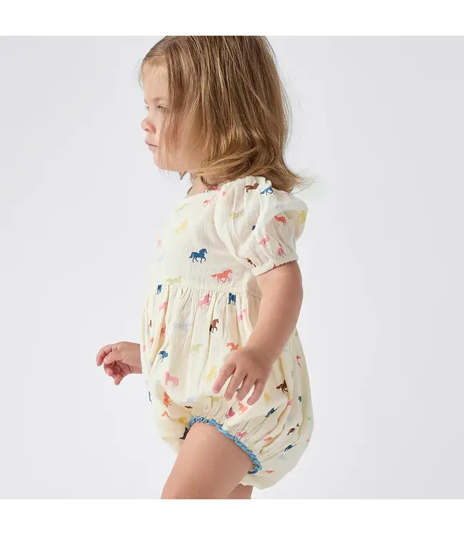 Pink Chicken Charlie Bubble - Multi Tiny Horses