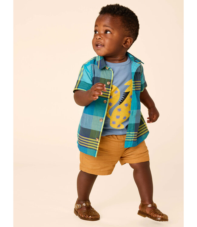 Tea Collection Baby Wolf Graphic Tee