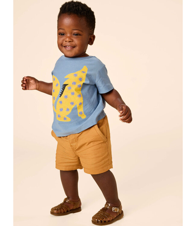 Tea Collection Baby Wolf Graphic Tee