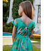 Tea Collection Button Back Skirted Dress - Lilac Breasted Roller