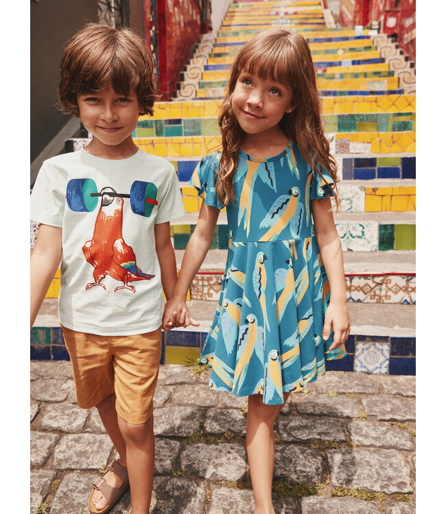 Tea Collection Parrot Strength Graphic Tee