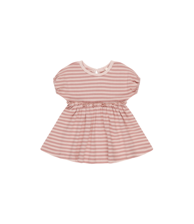 Quincy Mae Annie Dress - Pink Stripe