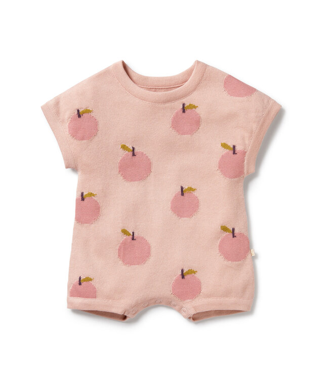 Wilson & Frenchy Just Peachy Organic Growsuit