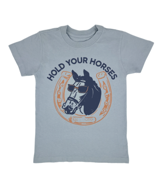 Tiny Whales Hold Your Horses Tee