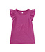 Tea Collection Pom-Pom Flutter Top - Mulberry