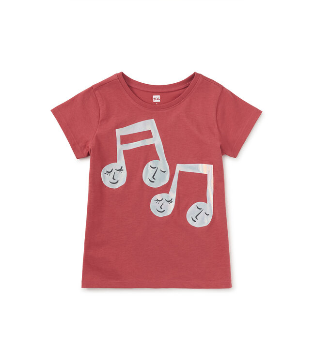 Tea Collection Holographic Music Graphic Tee