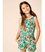 Tea Collection Reversible Wrap Romper - Jungle Botanical