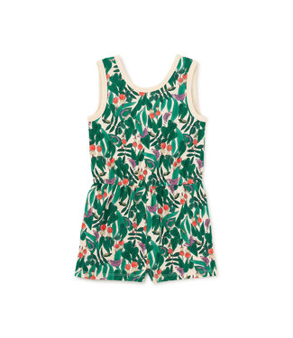 Tea Collection Reversible Wrap Romper - Jungle Botanical