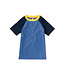 Tea Collection Short Sleeve Rash Guard - Whale Blue