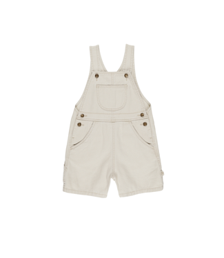 Rylee & Cru Baby Denim Shortalls - Stone