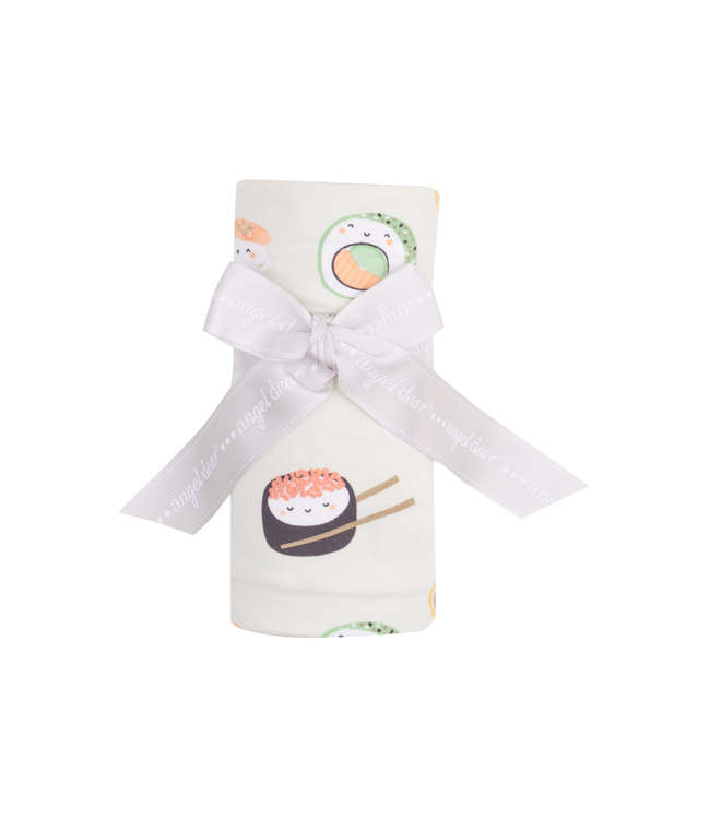 Angel Dear Swaddle Blanket - Sushi Green