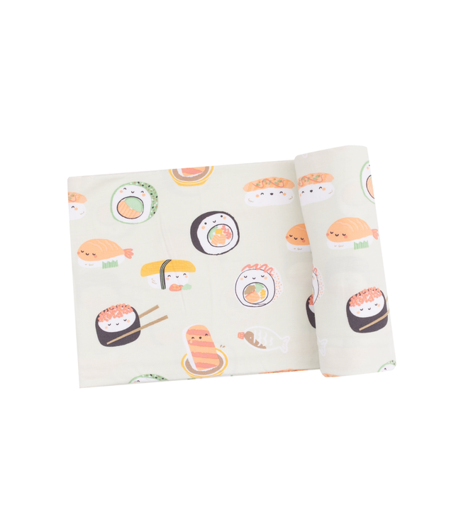 Angel Dear Swaddle Blanket - Sushi Green