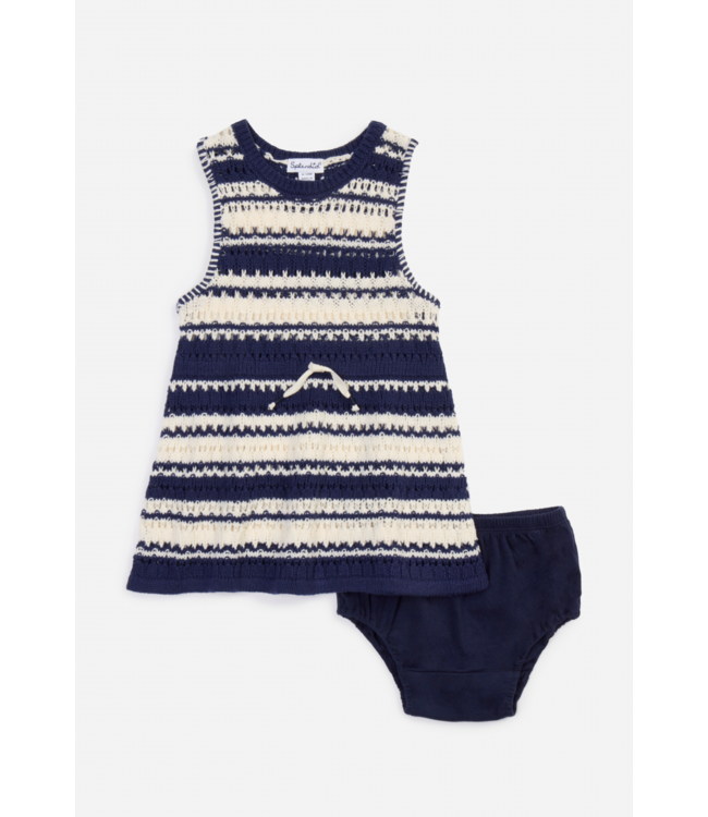 Splendid Stripe Sweater Baby Dress