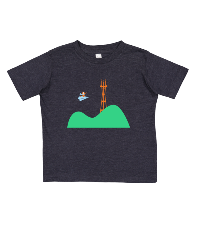 Fiddlesticks Sutro Paper Plane Bird Tee