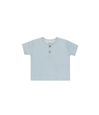 Quincy Mae Henry Top - Chambray