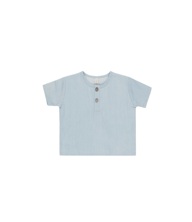 Quincy Mae Henry Top - Chambray
