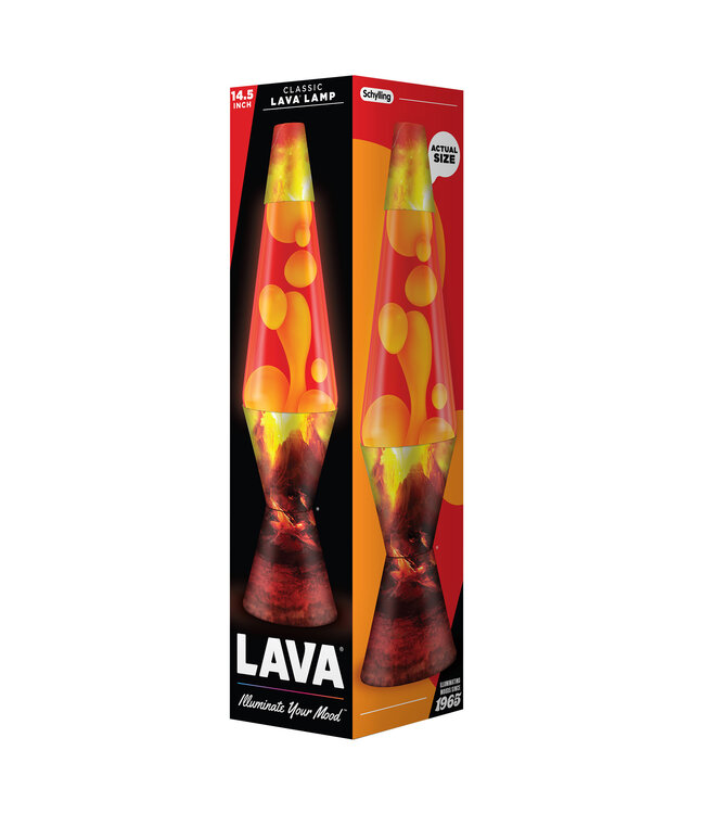 Schylling 14.5" Lava Lamp Erupting Crater