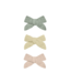 Quincy Mae Bow Clip Set - Sage, Yellow, Melon