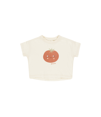 Rylee & Cru Boxy Tee - Tomato Rylee & Cru Boxy Tee - Tomato