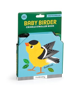 Chronicle Books Baby Birder Crinkle Fabric Stroller Book