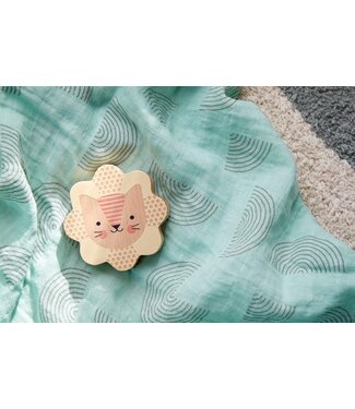 Petit Collage Lion Rattle (Discontinued)