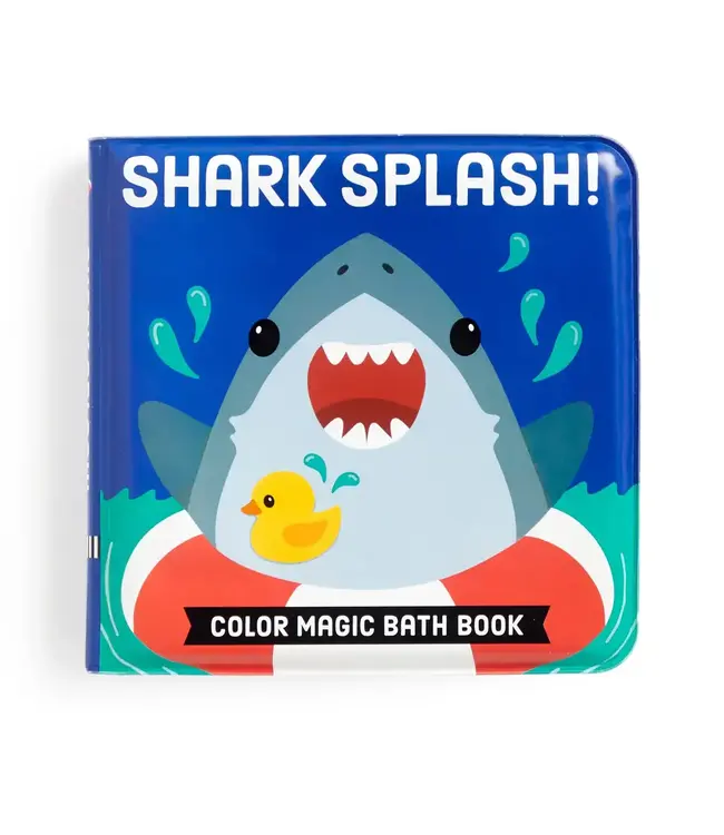 Chronicle Books Shark Splash! Color Magic Bath Book