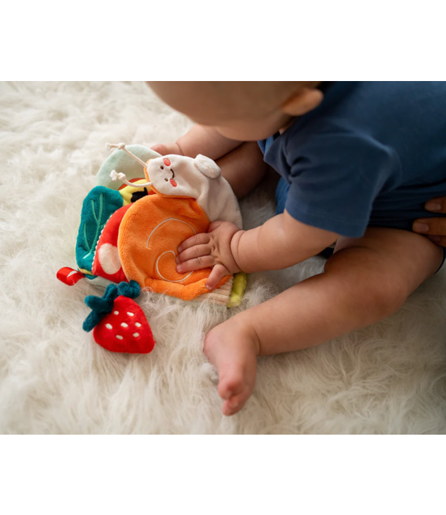 Manhattan Toys Silly Snail Sensory Book