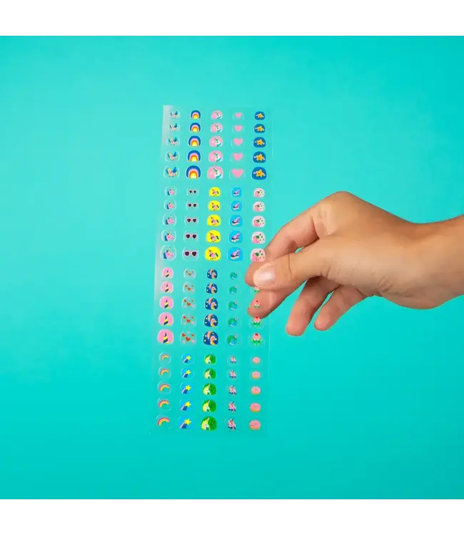OMY 200 Unicorn Nail Stickers