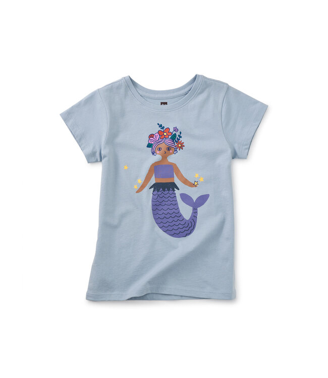 Tea Collection Mermaid Folklorico Graphic Tee
