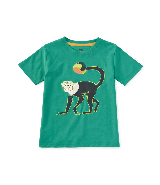 Tea Collection Monkey and Mango Graphic Tee