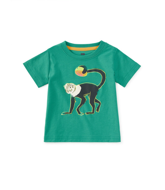 Tea Collection Baby Monkey and Mango Graphic Tee