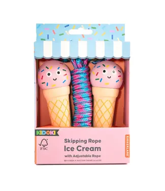 Kikkerland Skipping Rope -Ice Cream