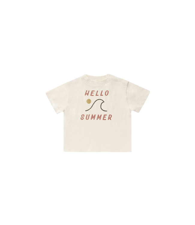 Rylee & Cru Relaxed Baby Tee - Hello Summer