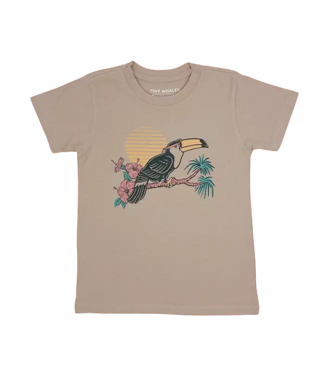 Tiny Whales Too Cool Baby Tee