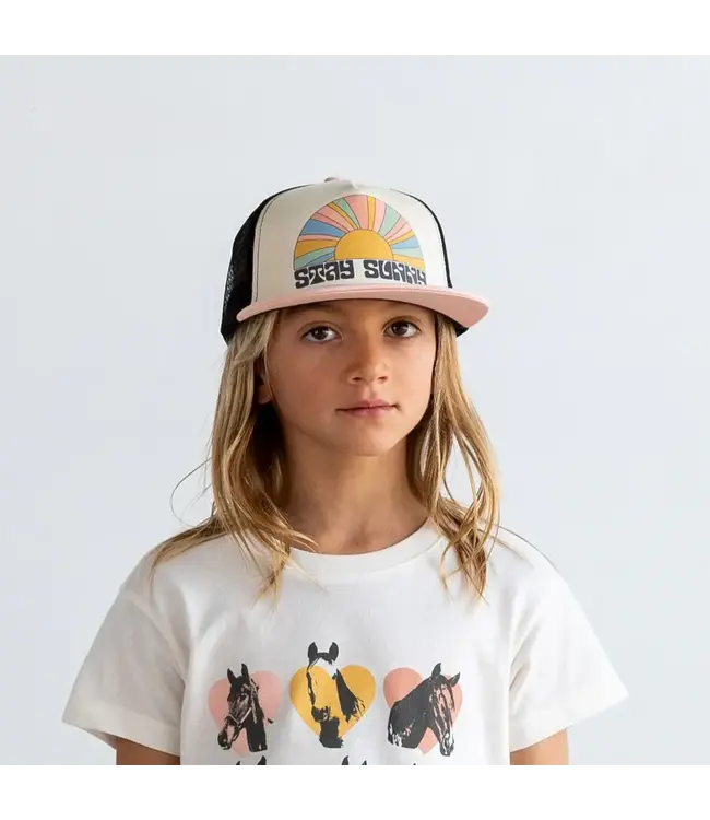 Tiny Whales Stay Sunny Trucker Hat