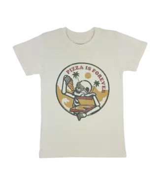 Tiny Whales Pizza is Forever Tee